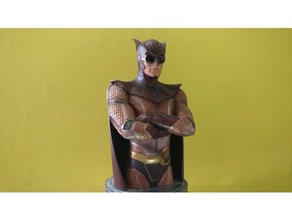 watchmen coruja máscara traje cosplay dc comics capa 3d print model - Mito3D