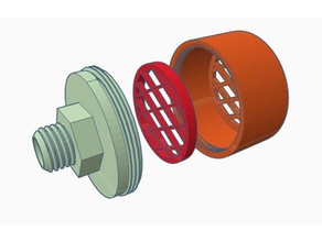 Kompressor-Luft-filter - Ersatz Teile 3d print model - Mito3D