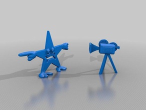 zeitgeist apontando starlet stefan serve projeto esculturas 3d print model - Mito3D