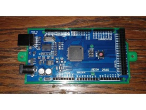 grundplatte f&uumlr mega 2560 - Elektronik arduino 3d print model - Mito3D