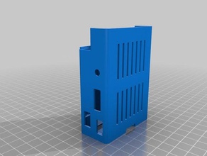 bora case ups hat raspberry pi 3 model b+ computer 3d print model - Mito3D