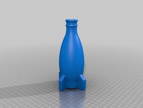 nuka cola blank diy 3d print model - Mito3D