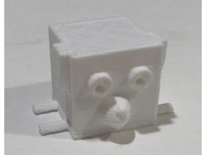 casella di dogpuppy giocattolo gioco accessori adorabile cat cubo carino kit cercatore l'asilo archiviazione 3d print model - Mito3D