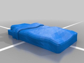 cama adecuada juegos acogedor no molestar mazmorra del terreno frostgrave muebles futón mordheim props rpg mesa de juego 3d print model - Mito3D