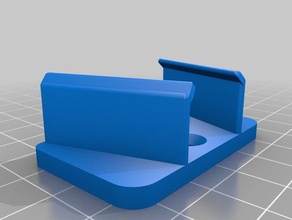 do lado cortador de montagem na parede suporte asas 3d impressão 3d print model - Mito3D
