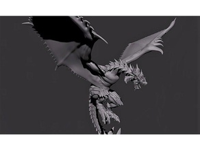 tüm ejderha-canavar avcısı-1 sanat 3d yazıcı 3d print model - Mito3D