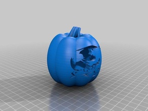 pumpkincarvinghalloween 3d printing 3d print model - Mito3D