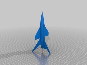 uçuş mars rocketship araç sonu olmayan bir dünya 3d print model - Mito3D