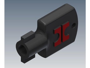 8mm chiave doppia mappa macchina strumenti elettrico pannello 3d print model - Mito3D