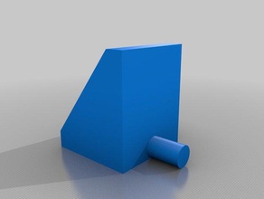 my customized parameterized shelf peg v2 replacement parts 3d print model - Mito3D