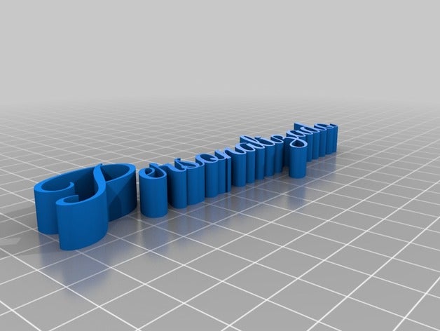personalizado andere angepasst 3D print model - Mito3D