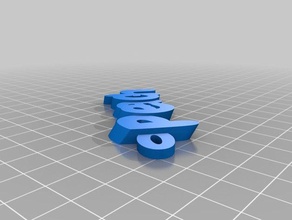 peach keytag 2 organization customized 3d print model - Mito3D