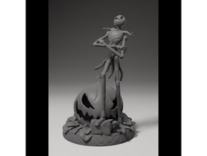 jack skellington nightmare before christmas toy game accessories 3d print model - Mito3D