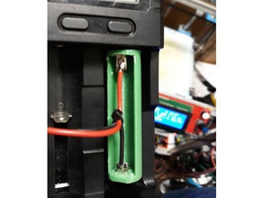 18650 ficticio de la batería adaptador cable electrónica Batería 3d print model - Mito3D