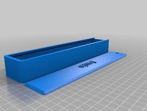 customized box angle ruler containers 3d print model - Mito3D
