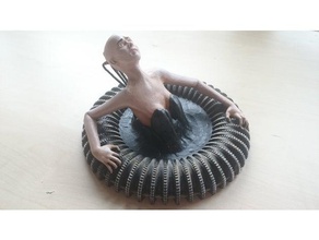 escape girl sculptures 3d print model - Mito3D