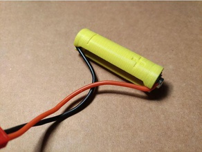 aa battery eliminator adaptador de energia passatempo 3d print model - Mito3D