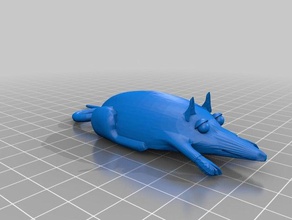 mouse animals 3d print model - Mito3D