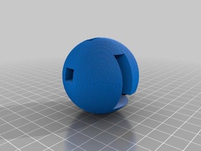gizmo balle les jouets jeux 3d slash L'impression 3d print model - Mito3D