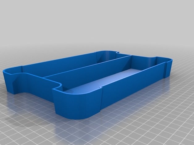 longue vislayer 2 containers customized 3D print model - Mito3D