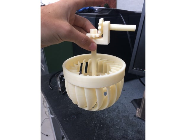 su türbini mühendislik hidroelektrik mekanik bilim 3D print model - Mito3D