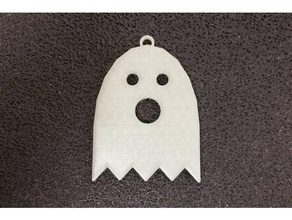 cute ghost ornament 3d printing halloween decoration 3d print model - Mito3D