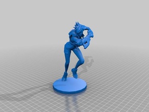 tracer overwatch brinquedos jogos 3d print model - Mito3D