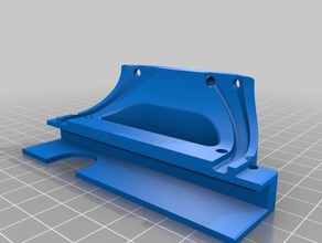beheizte Bett Zugentlastung 3d Drucker - Zubehör folger folgertech ft-i3 mega heatbed 3d print model - Mito3D