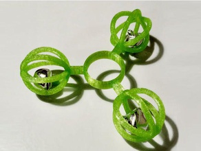 bird toy 3 jingle bells toys games 3d print model - Mito3D