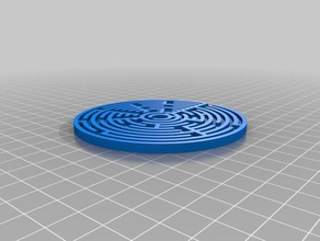 my customized maze circle generator 6 toys games 3d print model - Mito3D