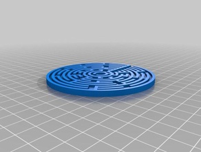 my customized maze circle generator 10 toys games 3d print model - Mito3D