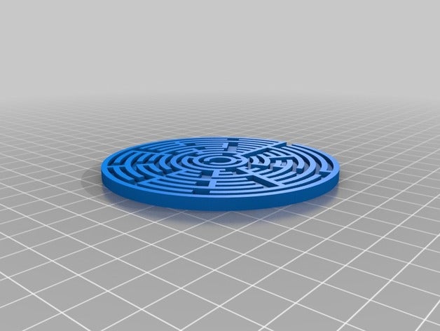 my customized maze circle generator 13 toys games 3D print model - Mito3D