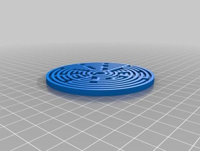 my customized maze circle generator 14 toys games 3d print model - Mito3D