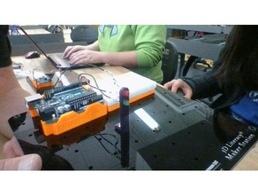 3dx 2 led de proyecto la impresión arduino 3d print model - Mito3D
