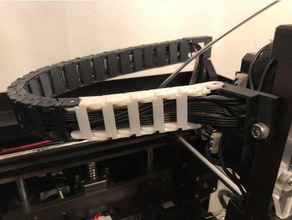 raise3d n1 cable chain printer accessories raise 3d print model - Mito3D