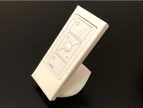 desk stand lutron caseta pico remote household 3d print model - Mito3D