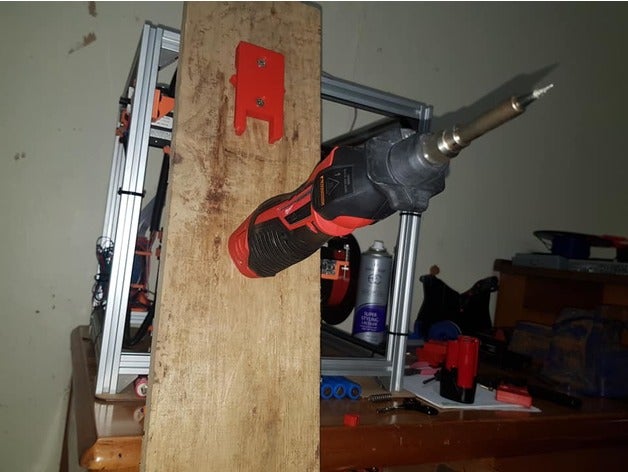 milwaukee m12 strumento di montaggio a clip i titolari caselle pastella brushless potere gli strumenti utensile 3D print model - Mito3D