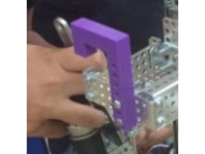 les crochets de la ftc robotique 3drobotics d'abord première frc à vue personne first premier tech challenge geeetech roboticsproject rover ruckus vex robotics 3d print model - Mito3D