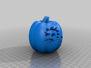 pumpkincarvinghalloween 3d printing 3d print model - Mito3D