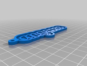 angeles keychains customized 3d print model - Mito3D