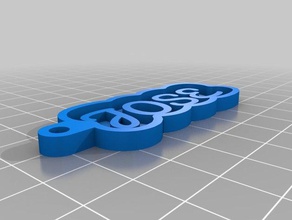 jose i portachiavi personalizzato 3d print model - Mito3D
