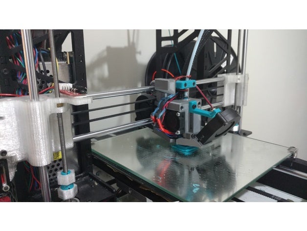 eje carro makerparts v1 carriage axis 3d printer e3d v6 prusa xcarriage 3D print model - Mito3D