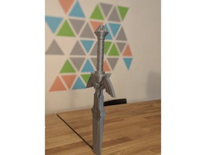 tamanho completo mestre da espada de pvc reforçado não cola adereços a lenda zelda 3d print model - Mito3D