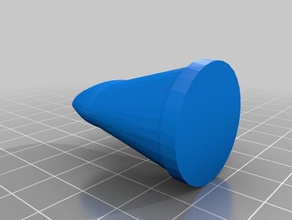 modified sca fencing thrusting tip parts 3d print model - Mito3D