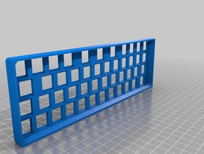 40 della cassa tastiera meccanica i giocattoli cherry mx keycap planck caso 3d print model - Mito3D