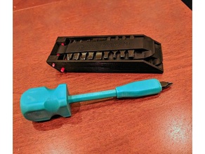 leatherman bit driver hand tools holder screwdriver 3d print model - Mito3D