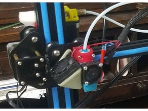 cr-10-e3d-v6-mount-Rahmen-fan Drucker Teile fan-duct hotend Teil Lüfter 3d print model - Mito3D