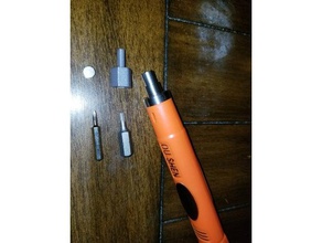 14 Zoll 4mm Sechskant bit-adapter tools drill bit - Schraubendreher Schraubenschlüssel 3d print model - Mito3D