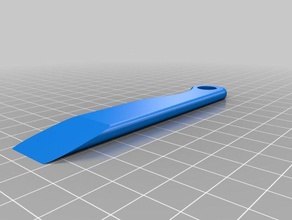teflon kaplama bıçak kazıyıcı çanta 3d baskı 3d print model - Mito3D