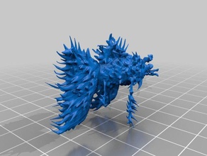 preistorici goldfish v2 sculture 3d print model - Mito3D